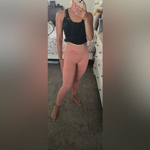 3 FOR $35 - WORN ONCE - Pink Puma Workout Leggings
